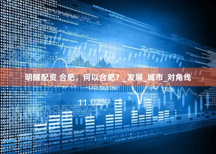 明醒配资 合肥，何以合肥？_发展_城市_对角线