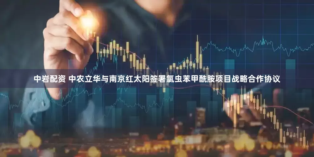 中岩配资 中农立华与南京红太阳签署氯虫苯甲酰胺项目战略合作协议